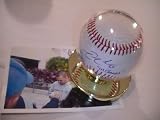 NICK SWISHER SIGNED AUTOGRAPHED NEW YORK YANKEES BASEBALL COA + HOLOGRAM