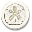 Sand Dollar Car Coaster, Single
