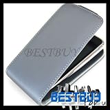 GRAY Leather case cover skin silicone for iPhone 3G 3GS 8GB 16GB 32GB + Screen Protector