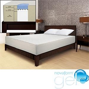 Novaform Gel Memory Foam Queen Mattress