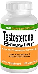 180 Capsules Anti-Estrogen & Anti-Aromatase Complex Tribulus Terrestris Chrysin KRK SUPPLEMENTS
