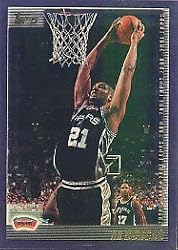 25 Different Basketball Cards of Tim Duncan in Display Album