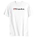 T-Shirt White  I Love Camden  New Jersey Usa City
