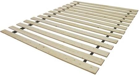 Modern Sleep Heavy-Duty Wooden Bed Slats Bunkie Board Frame for Any Mattress Type, Queen