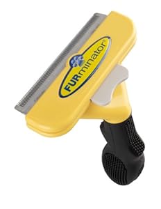 FURminator Long Hair deShedding Tool for Dogs, Large