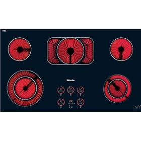 Miele : KM5676 36in Touch Control Smoothtop Electric Cooktop