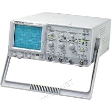 Instek GOS-6103C Portable Analog Oscilloscope with 2 Channel, 100MHz, 16kV Accelerating Potential, 100MHz Frequency Counter
