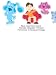 Wallpaper Brewster Nickelodeon Kids Blues Clues Decor Accents X21GRRAK