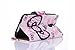 TFS Samsung Galaxy S5 V I9600 Case leather ,Cute Hello Kitty Pattern Flip Wallet PU Leather Case With Soft TPU Stand Case With Card Slot Cover Skin For Samsung Galaxy S5 V I9600 (003)