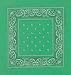 Kelly Green Paisley Bandana