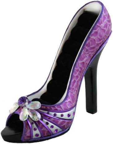 Butterfly Jewel High Heel Shoe Ring Holder