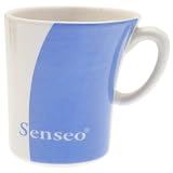 Senseo Design Tasse en porcelaine (crème-blanche/bleu)