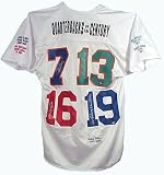Quarterbacks of the Century Hand Signed Jersey