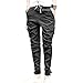 New Mens Harem Casual Trousers Tapered Drop Crotch Cuffed Jogger Pants