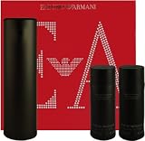 Emporio He by Giorgio Armani for Men 3 Piece Set Includes: 3.4 oz Eau de Toilette Spray + 2 x 1.7 oz Toning All Over Shampoo