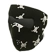 Full Face Mask-White Skull W11S23D