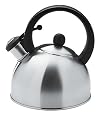 Copco Escort 1.3 Quart Brushed Stainless Steel Teakettle