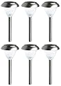 Westinghouse Tipton Solar-Powered Outdoor Pathway and Landscape Lights, Set of 6