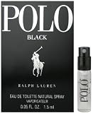 Polo Black by Ralph Lauren for Men 0.05 oz Eau de Toilette Sampler Vial Spray