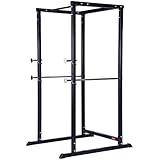 Soozier Ultimate Strength Training Power Lifting Cage Squat Rack