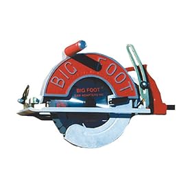 Big Foot SBFXM 15 Amp 10-1/4-Inch Wormdrive Circular Saw with Big Foot T-Shirt