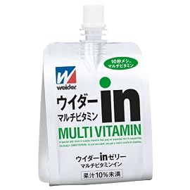 (お徳用ボックス) ウイダーinゼリー マルチビタミンイン 180g×36個