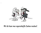 Eigenschaften Nici 60477 / NICI Postkarte, Jolly Mäh, Mit dir kann man...
