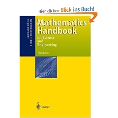 Mathematics Handbook for Science and Engineering