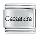 Jewelry : Name Cassandra Italian Charms Bracelet Link