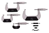 Eigenschaften Kayser GmbH (FO)  / PROMAT 851254 Bügelmessschraubensatz 3tlg. 0-100mm 0-25/50/75/100mm PROMAT Ablesung 0,01mm