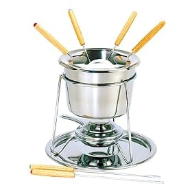 Norpro 10 Piece Stainless Steel Fondue Set by 