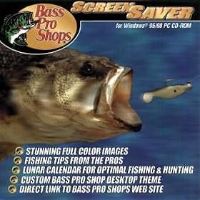 BASS PRO SHOPS SCREEN SAVER and LUNAR CALENDAR 