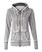 J America Women's Vanity Zen Fleece Full-Zip Hooded Sweatshirt