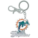 Miami Dolphins NFL Zamac Key Chain