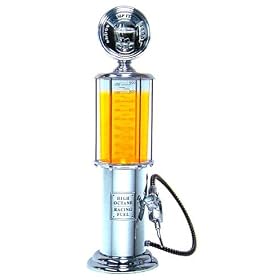Gas pump spirit dispenser