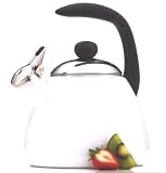 Review Evco International 72909.00 / Farberware Bella 2-1/2-Quart Teakettle, White