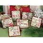 Christmas Sayings-Set Of Six