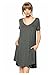 My Space Clothing Women's Soft&Comfy Knit Jersey Swing Dress w/Pocket (S-3X)