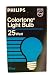 Philips Blue Bulb, 25 Watt, 1 ct