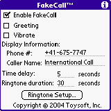 FakeCall 20% OFF downloadable Software