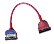Coolmax Scorpio - Floppy cable - 34 pin IDC (F) - 34 pin IDC (F) - 1.5 ft - rounded - translucent red (pack of 10 )