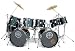 HB Predator 11 Elite Double Bass Drum Birch Lacquer Dru