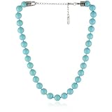 RAIN Turquoise-Color Single Row Necklace