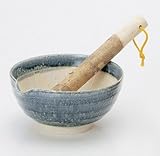 藍釉 すり鉢(すり棒付) 【小付・鉢 美濃焼】 / お楽しみグッズ(キッチン用品)付きセット