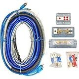 Premium Blue/Silver Amplifier Installation Kits