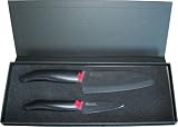 Kyocera Black Bladed Ceramic Santoku & Paring Knife Set