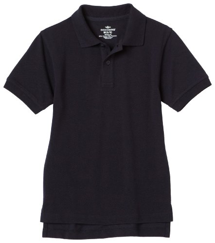 Dockers Boys 8-20 Short Sleeve Pique Polo- School Uniform