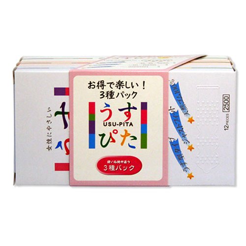 コンドーム うすぴた 1箱12個入り×3パック