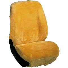 Autositzbezug Echtfell beige