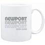 Mug White " Newport State " Usa Cities
